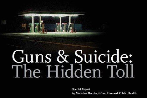 Guns and Suicide article cover