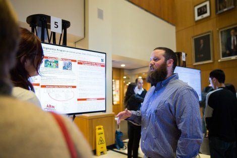 HSPH students, researchers share findings at annual poster day