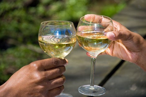 Blacks may not receive same health benefits from moderate alcohol drinking as whites