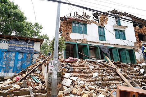Following earthquakes, building a more resilient Nepal