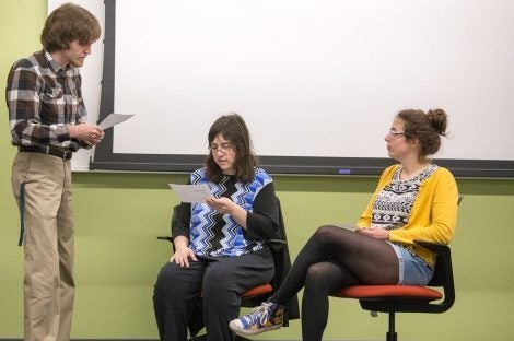 Students, faculty, and staff learn skills for communicating with people with disabilities