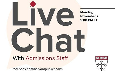 Admissions staff to hold Facebook Live chat
