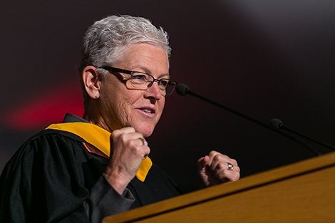 Commencement 2017: Gina McCarthy, former administrator of the U.S. Environmental Protection Agency