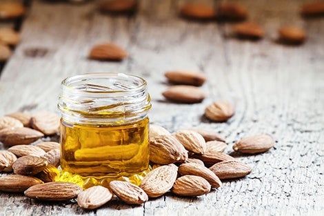 almonds and almond oil