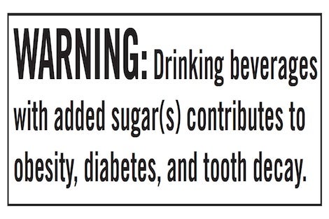 Graphic warning labels linked to reduced sugary drink purchases