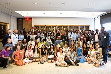 Students graduate from summer global health program