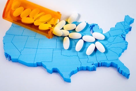 Highest opioid prescribing rates in U.S. among congressional districts in Southeast, Appalachia, and rural West