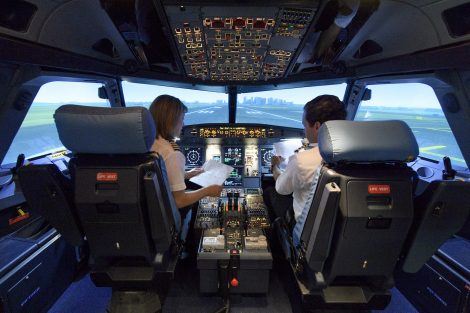 Carbon dioxide levels on flight deck affect airline pilot performance