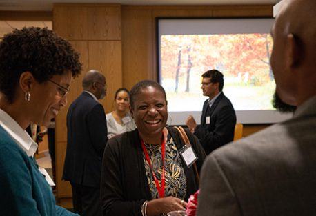 Underrepresented faculty gather for career discussion, networking