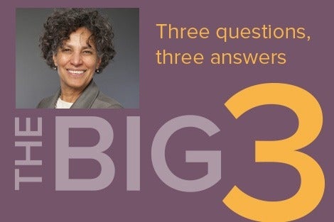 Poster of Mary Bassett with words "the big three"