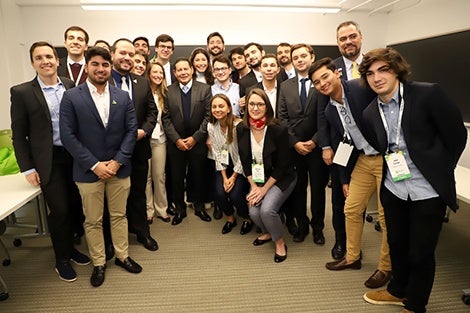 Brazil-conference-VP-students group photo