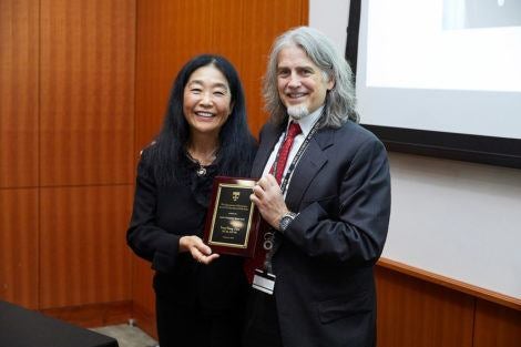 Fong Wang Clow receives 2019 Lagakos Distinguished Alumni Award