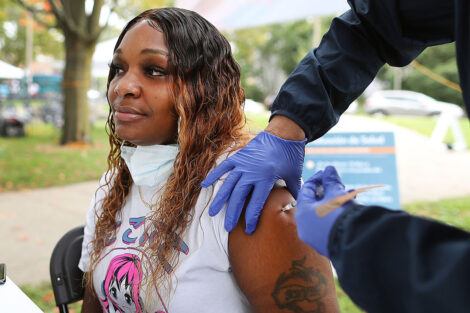 Finding community in Boston Vaccine Day