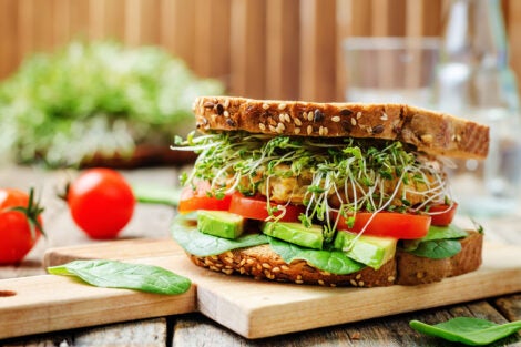 Choosing healthier sandwich options