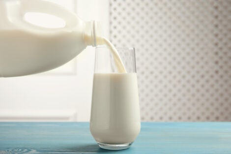 Milk optional in a balanced diet