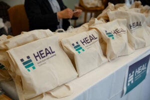 HEAL Conference swag bags