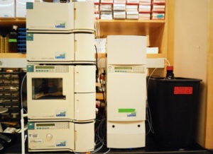 Lab equipment: Antioxidant HPLC