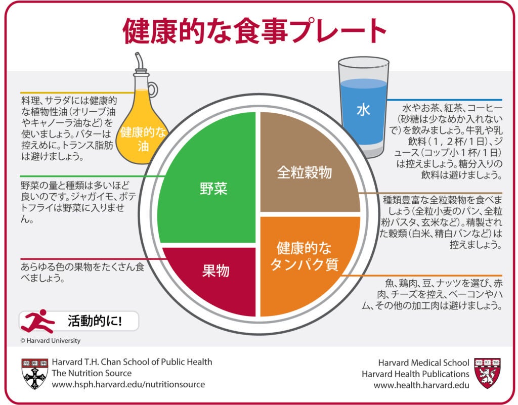 Japanese Healthy Eating Plate
