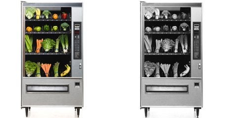 Vegetables vending machines