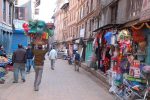 Busy street in Nepal