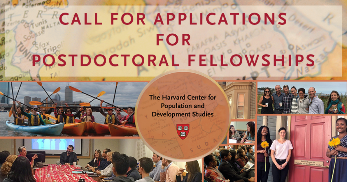 Collage of photos of postdoctoral fellows with Call for applications for fellowships