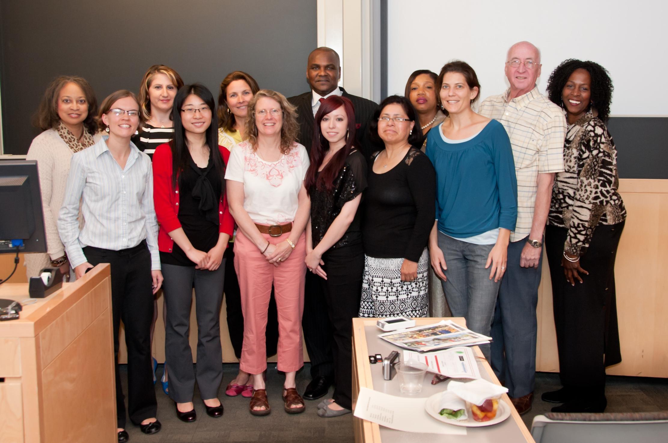 Group of professionals who participated in the 2012 Leaders in Health cohort