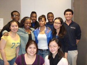 Photo of members of the Youth Task Force
