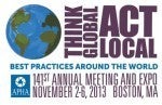 American Public Health Association Annual Meeting - 2013 logo