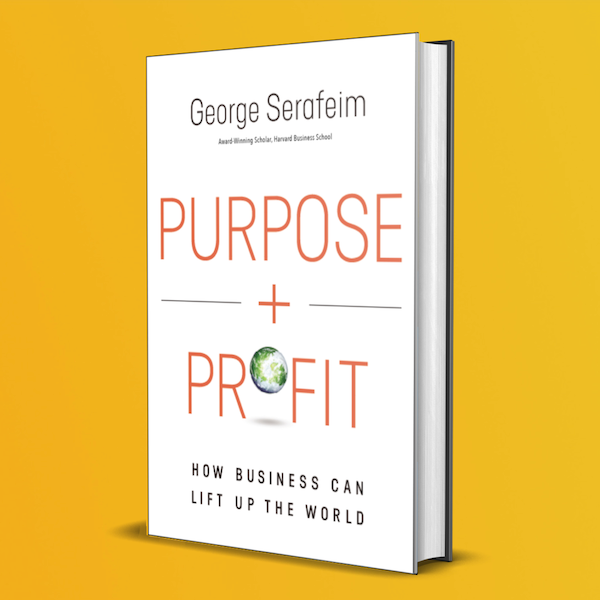 Book cover Purpose and Profit