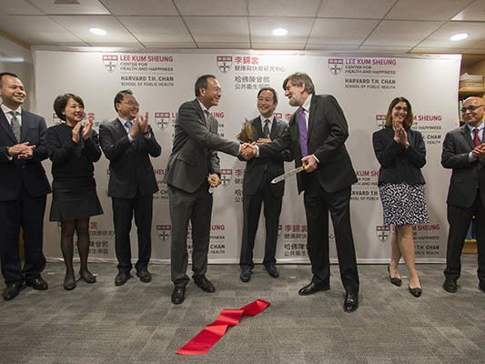 Lee Kum Sheung Center for Health and Happiness opening celebrated
