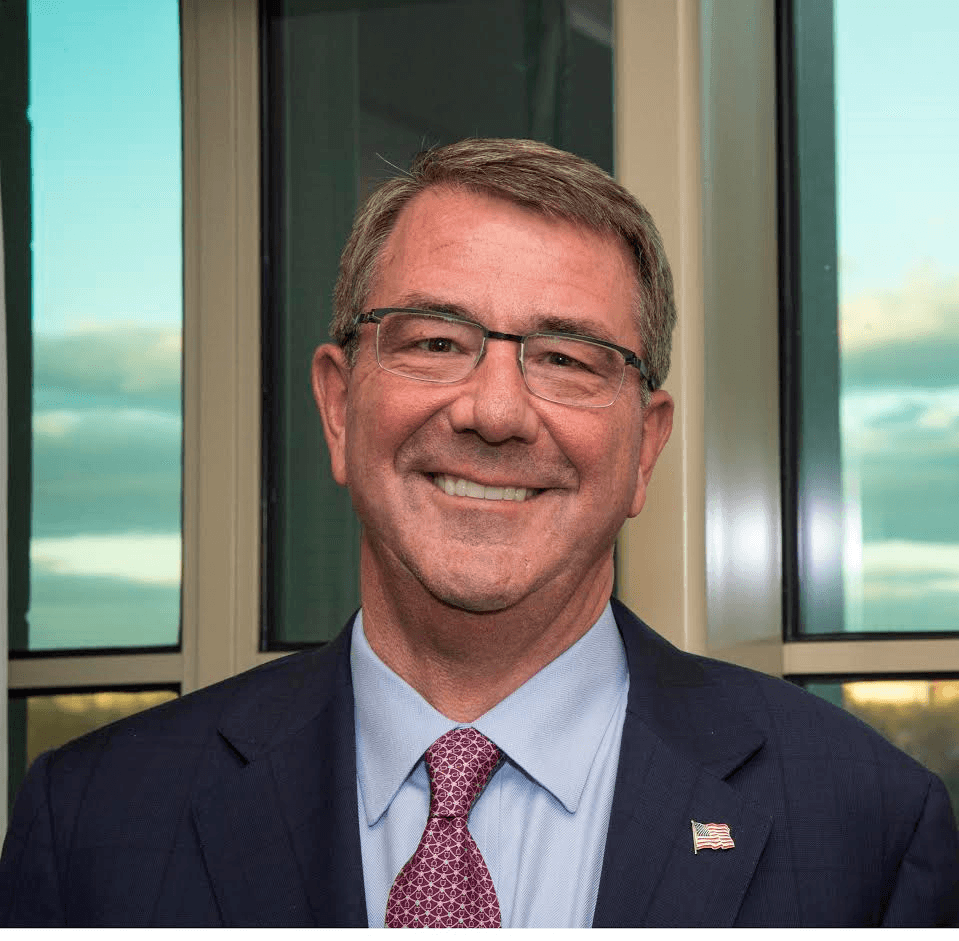 Ash Carter, former Secretary of Defense for the United States
