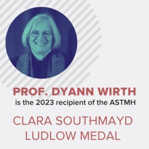 Prof. dyann Wirth is the 2023 recipient of the ASTHM Clara Southmayd Ludlow Medal