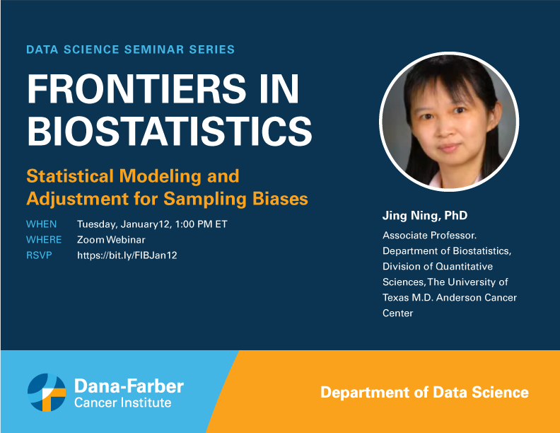Frontiers in Biostatistics: Statistical Modeling and Adjustment for Sampling Biases