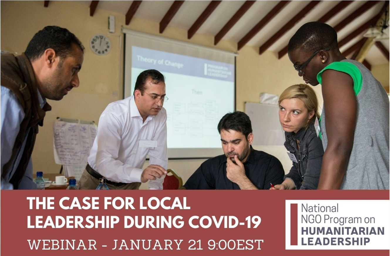 Addressing Complex Humanitarian Emergencies: The Case for Local Leadership during COVID-19