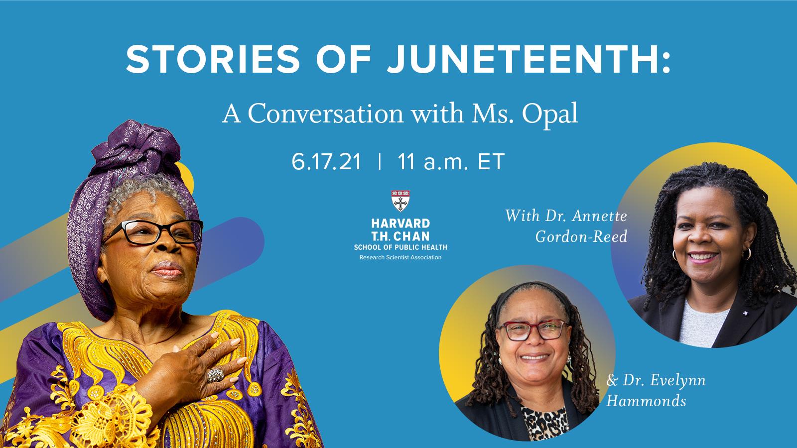 Stories of Juneteenth: A Conversation with Ms. Opal Lee