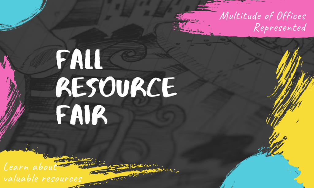 Fall resource fair flyer