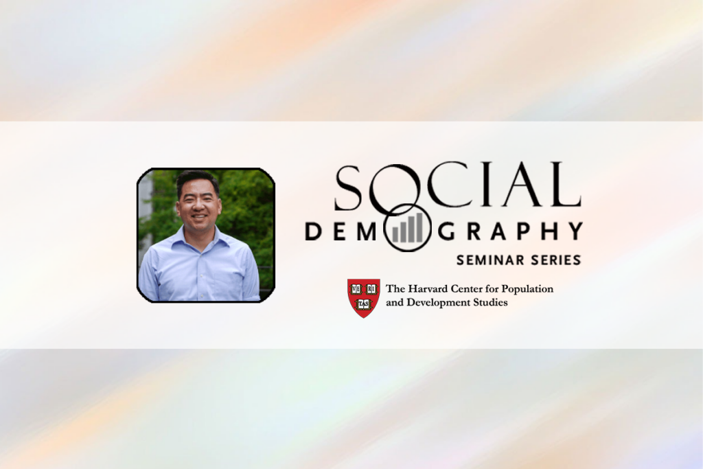 Head shot of Paul Chang with SDS logo.