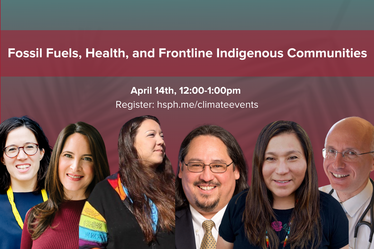 Fossil fuels, Health, and Frontline Indigenous Communities