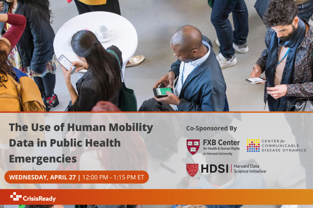 The Use of Human Mobility Data in Public Health Emergencies