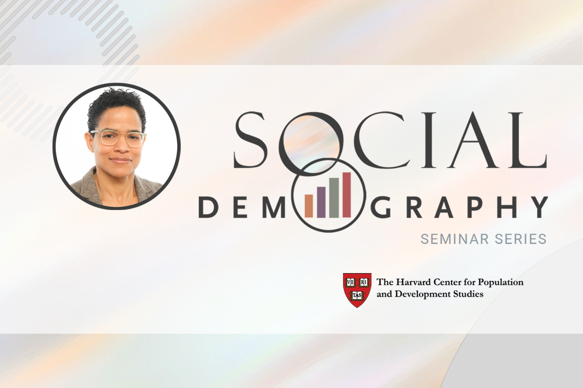 Harvard Pop Center Social Demography Seminar with Nikki Jones: “The ordinary violence of policing”