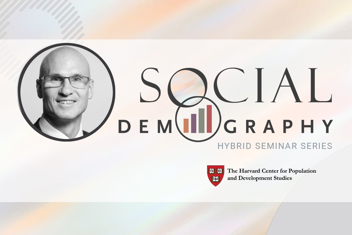 Social Demography Seminar: “Social connection in childhood and adolescence, social position and interpersonal trust: A preliminary theory and analysis”
