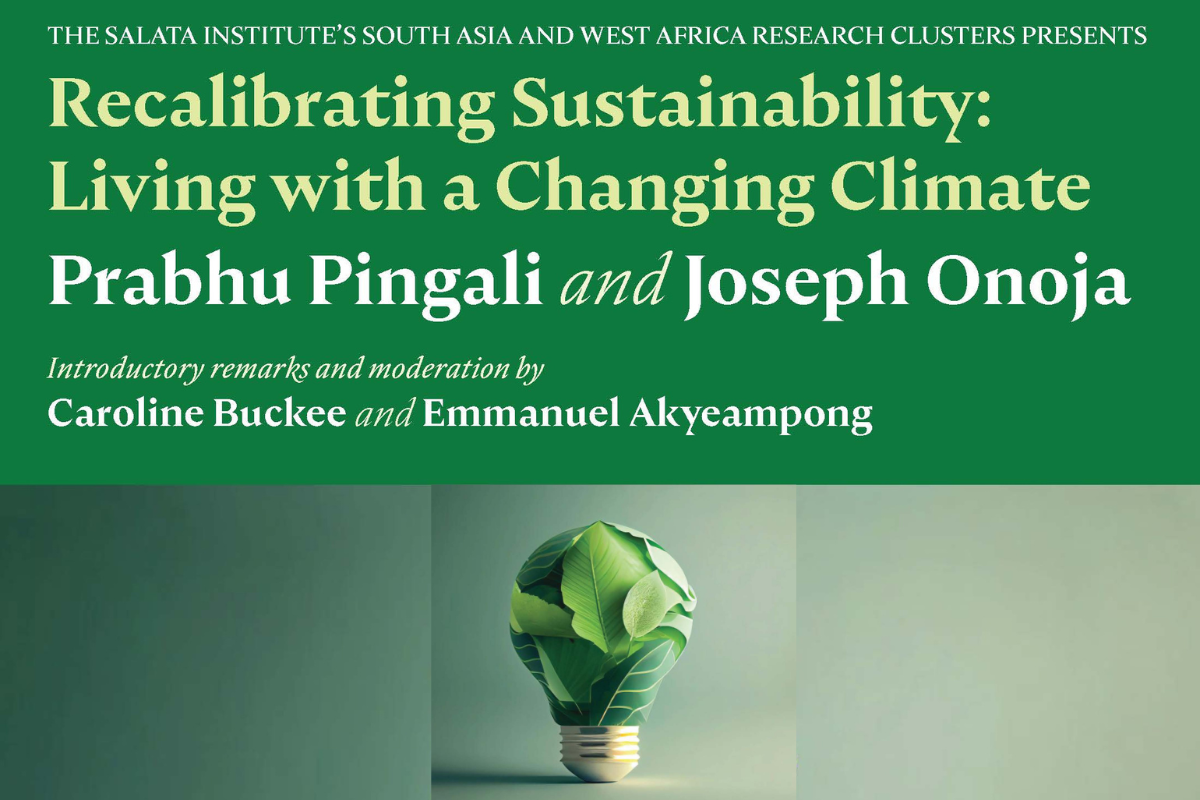 Recalibrating Sustainability: Living with a Changing Climate