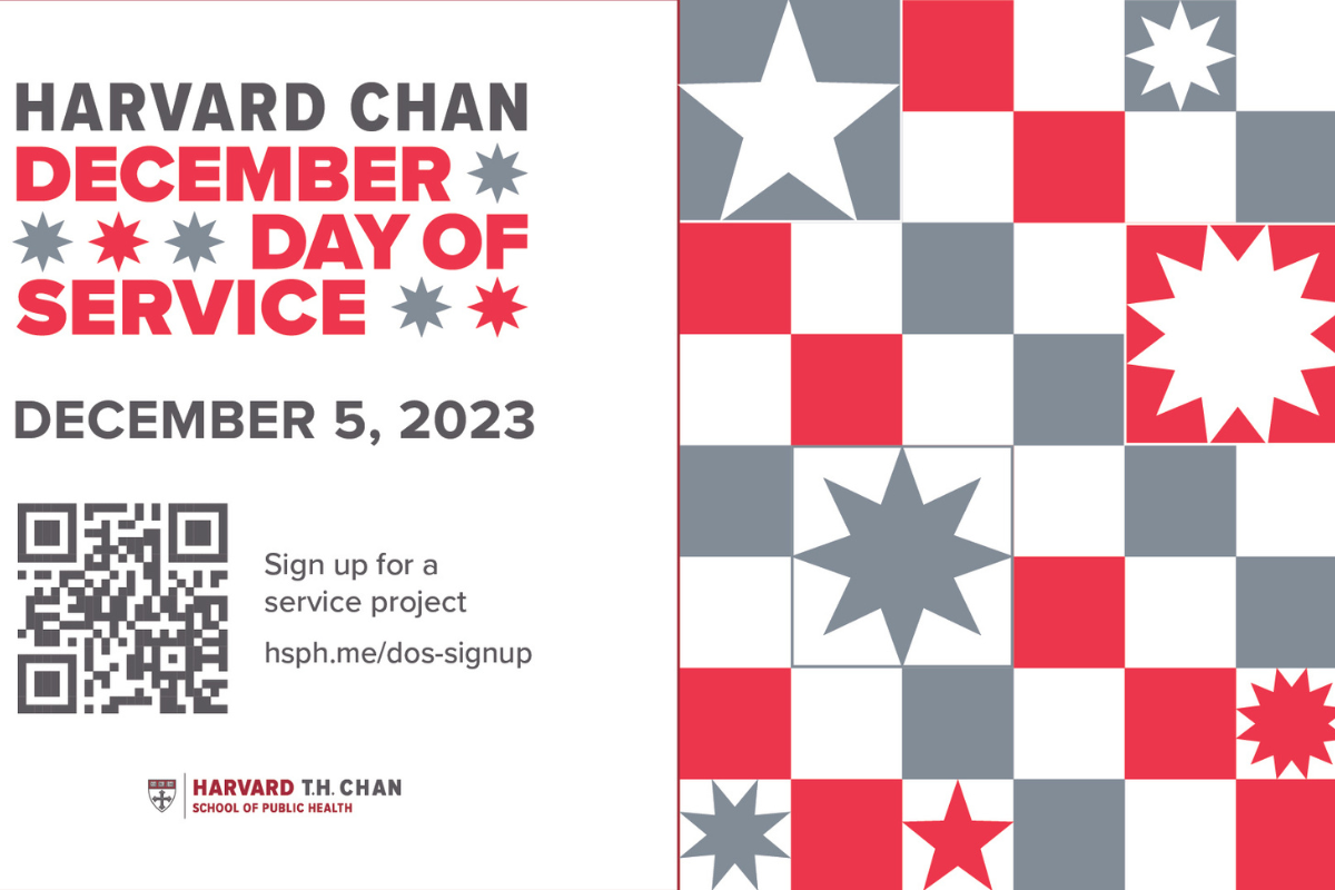 Harvard Chan December Day of Service