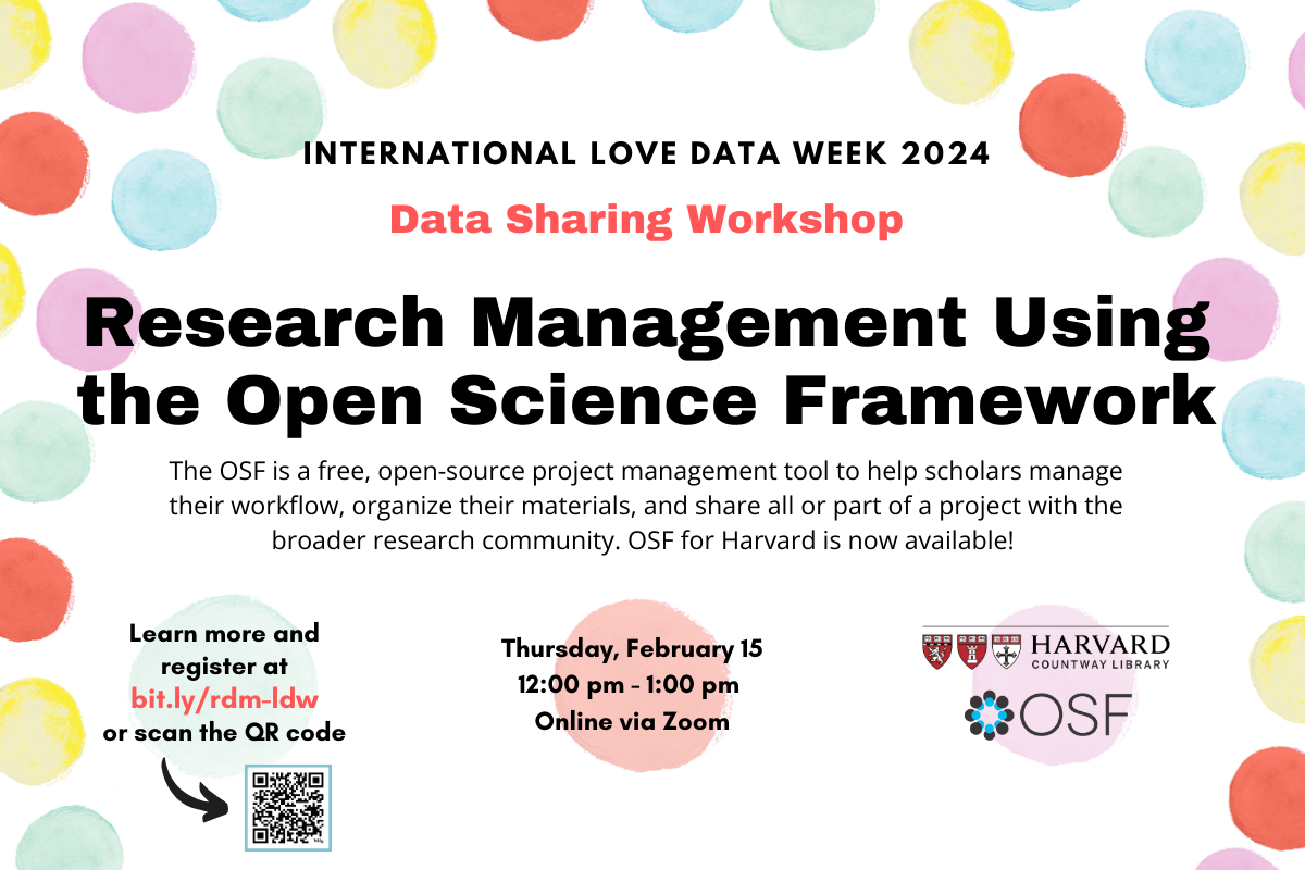 Research Management with Open Science Framework