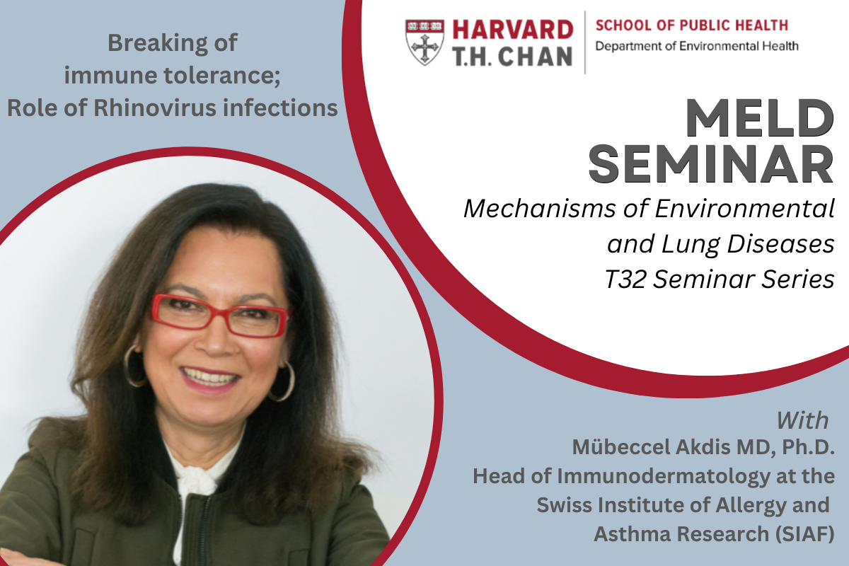 MELD T32 Seminar: Breaking of immune tolerance; Role of Rhinovirus infections