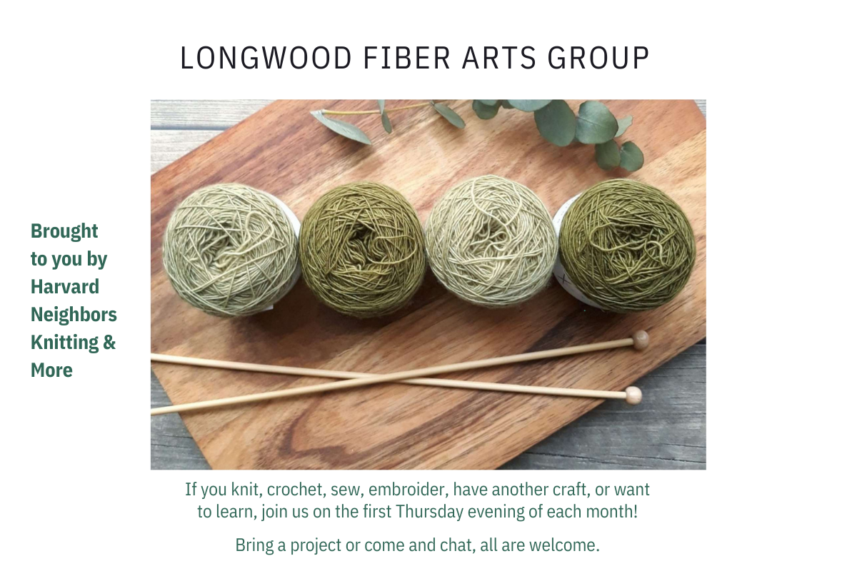 Longwood Fiber Arts – March Meetup