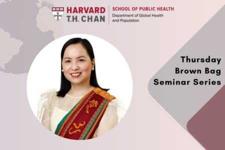 Seminar speaker, Katherine Ann V. Reyes, MD, MPP