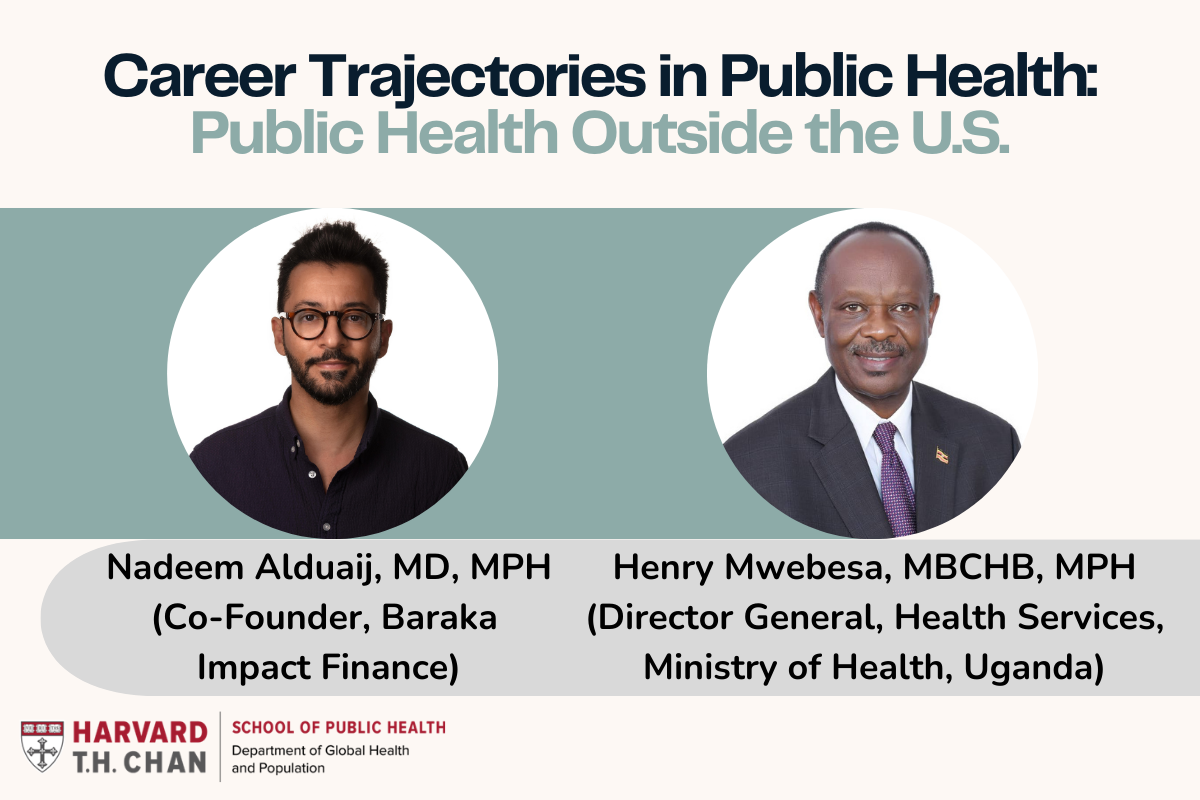 Career Trajectories in Public Health: Public Health Outside the U.S.