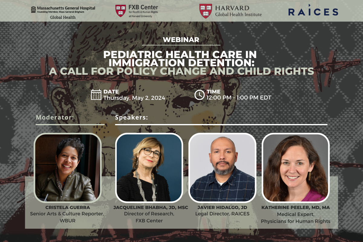 Pediatric Health Care in Immigration Detention: A Call for Policy Change and Child Rights