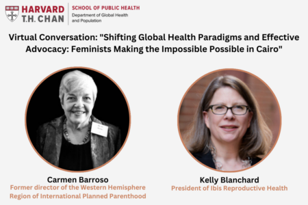 headshots of speakers Carmen Barroso and Kelly Blanchard